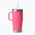 Термо чаша YETI Rambler Straw 739 ml tropical pink 2