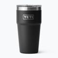 Термос YETI Rambler Stackable 473 ml black