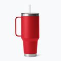 Термо чаша YETI Rambler Straw 1200 ml rescue red 2