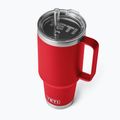 Термо чаша YETI Rambler Straw 1200 ml rescue red 3