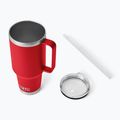 Термо чаша YETI Rambler Straw 1200 ml rescue red 4