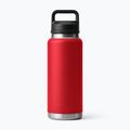 Термо бутилка YETI Rambler Chug 1064 ml rescue red 2