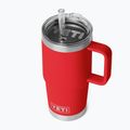 Термо чаша YETI Rambler Straw 739 ml rescue red 3