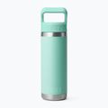 Термо бутилка YETI Rambler C Straw 532 ml seafoam 2