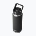 Термо бутилка YETI Rambler Straw 769 ml black 5