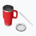 Термо чаша YETI Rambler Straw 1000 ml rescue red 4