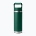 Термо бутилка YETI Rambler C Straw 532 ml black forest green 2