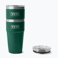 Термос YETI Rambler Stackable 591 ml black forest green 4