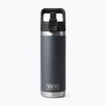 Термо бутилка YETI Rambler C Straw 532 ml charcoal 3