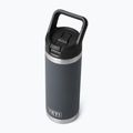 Термо бутилка YETI Rambler C Straw 532 ml charcoal 4
