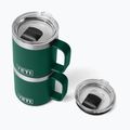 Термо чаша YETI Rambler CL 295 ml black forest green 5