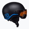 Детска ски каска Salomon Grom Visor S2 черна L39916300 4