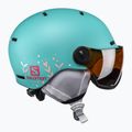 Детска ски каска Salomon Grom Visor S2 blue L40837000 4