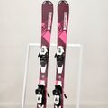 Детски ски за спускане Salomon Lux Jr S + C5 bordeau/pink 12