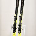 Ски за спускане Salomon S/Max 8 XT + M11 GW black/driftwood/safety yellow 12