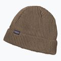Patagonia Fishermans Rolled Beanie зимна шапка с пепеляв загар