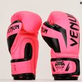 Детски боксови ръкавици Venum Elite Boxing във флуорово розово 6