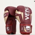 Боксови ръкавици Venum Elite бордо/злато 6