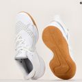 Обувки за волейбол Nike Zoom Hyperspeed Court SE бели/металик сребърни с гумена подметка 8