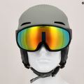 Ски каска Alpina Alto Q-Lite moon/grey matt/gold mirror 12
