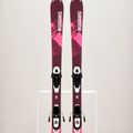 Детски ски за спускане Salomon Lux Jr M + L6 bordeau/pink 11
