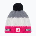 Зимна шапка Eisbar Star Pompon SA pink meliert/white/grey
