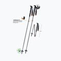 Komperdell FX Lite Ti Vario Compact сребристо-оранжеви походни пръти 2