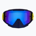 Велосипедна маска Red Bull SPECT Whip matt blue/smoke/blue mirror 2