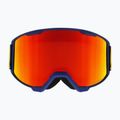 Ски очила Red Bull SPECT Solo S2 matt тъмно синьо/синьо/кафяво/червено огледало 2