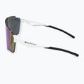 Слънчеви очила Red Bull SPECT Stun shiny white/smoke with purple-green mirror 4