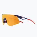 Слънчеви очила Red Bull SPECT Mark синьо/кафяво с червено оранжево огледало 3