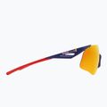 Слънчеви очила Red Bull SPECT Mark синьо/кафяво с червено оранжево огледало 4