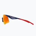 Слънчеви очила Red Bull SPECT Mark синьо/кафяво с червено оранжево огледало 5