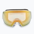 Скиорска маска Red Bull Spect Fink Photo matt white/brown with gold chrome 2
