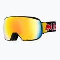 Скиорска маска Red Bull Spect Fink matt black/orange with red mirror 2