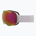 Скиорска маска Red Bull Spect Bent matt white/red with pink purple mirror 2