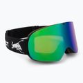 Скиорска маска Red Bull SPECT Rush matt black/brown with green mirror