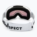 Скиорска маска Red Bull SPECT Rush matt white/red with pink purple mirror 3