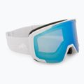 Маска Red Bull SPECT Jibb matt white/smoke with blue mirror