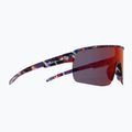 Слънчеви очила Red Bull SPECT Dakota matt blue-burgundy pattern/smoke red-purple mirror
