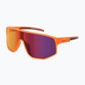 Слънчеви очила Red Bull SPECT Dash matt clear neon-orange/smoke with red-purple mirr