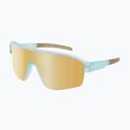 Слънчеви очила Red Bull SPECT Dundee matt clear light blue/ brown with gold mirror 2