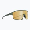 Слънчеви очила Red Bull SPECT Rumble matt olive/ brown with gold mirror