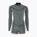 Дамски неопренов костюм за плуване ION Amaze Shorty 2.0 Back Zip black flowers 3