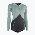 Дамски неопренов костюм за плуване ION Amaze Hot Shorty 1.5 Front Zip light olive 2