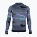 Мъжка блуза с дълъг ръкав за плуване ION Lycra Maze dark collage