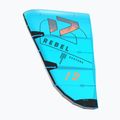 Хвърчило за кайтсърфинг Duotone Rebel D/LAB Turquoise/Grey 3