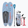 Комплект надуваем SUP борд DUOTONE iSUP Flow Air SLS 10'8 2026 cyan blue