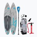 Комплект надуваем SUP борд DUOTONE iSUP Raven Air SLS 12'6 2026 light grey