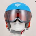 Детска ски каска HEAD Mojo Visor Paw blue 8